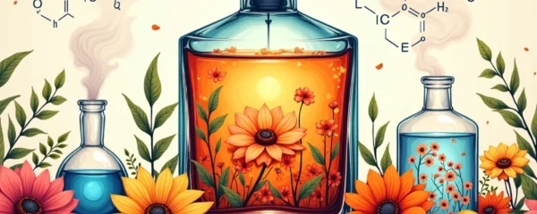 Parfum naturel avec des huiles essentielles