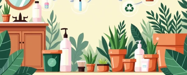 Routine beauté zéro déchet