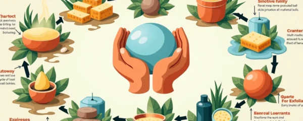 Les restes de savon pour créer un nouveau produit
