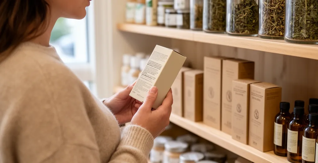 Lecture d'une étiquette cosmétique avec liste INCI